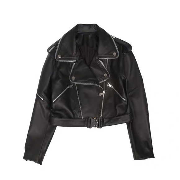 Leather jacket AVA - Picture 5 of 6